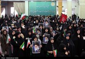 مراسم چهلمین روز شهادت امام شهید و گرامیداشت شهدای جنگ رمضان در همدان