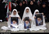 مراسم چهلمین روز شهادت امام شهید و گرامیداشت شهدای جنگ رمضان در همدان