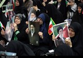 مراسم چهلمین روز شهادت امام شهید و گرامیداشت شهدای جنگ رمضان در همدان