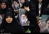 مراسم چهلمین روز شهادت امام شهید و گرامیداشت شهدای جنگ رمضان در همدان