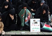 مراسم چهلمین روز شهادت امام شهید و گرامیداشت شهدای جنگ رمضان در همدان
