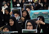 مراسم چهلمین روز شهادت امام شهید و گرامیداشت شهدای جنگ رمضان در همدان