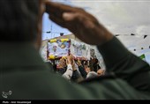 مراسم تشییع پیکر 12 شهید حملات آمریکایی - صهیونی در قم