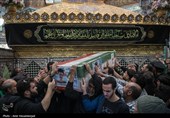 مراسم تشییع پیکر 12 شهید حملات آمریکایی - صهیونی در قم