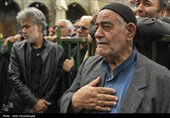 مراسم تشییع پیکر 12 شهید حملات آمریکایی - صهیونی در قم