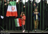 مراسم تشییع پیکر 12 شهید حملات آمریکایی - صهیونی در قم