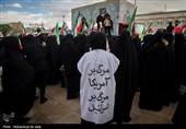 مراسم تشییع پیکر 12 شهید حملات متجاوزانه آمریکا و رژیم صهیونیستی به مناطق مسکونی در قم