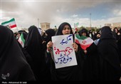 مراسم تشییع پیکر 12 شهید حملات متجاوزانه آمریکا و رژیم صهیونیستی به مناطق مسکونی در قم