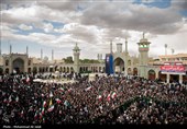 مراسم تشییع پیکر 12 شهید حملات متجاوزانه آمریکا و رژیم صهیونیستی به مناطق مسکونی در قم