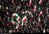 مراسم تشییع پیکر 12 شهید حملات متجاوزانه آمریکا و رژیم صهیونیستی به مناطق مسکونی در قم