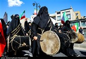 مراسم عزاداری چهلمین روز شهادت رهبر انقلاب در تهران - 1