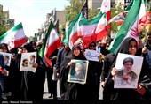 مراسم عزاداری چهلمین روز شهادت رهبر انقلاب در تهران - 2