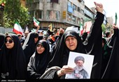 مراسم عزاداری چهلمین روز شهادت رهبر انقلاب در تهران - 2
