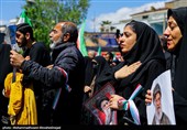 مراسم عزاداری چهلمین روز شهادت رهبر انقلاب در تهران - 1