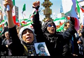 مراسم عزاداری چهلمین روز شهادت رهبر انقلاب در تهران - 1