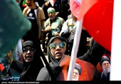 مراسم عزاداری چهلمین روز شهادت رهبر انقلاب در تهران - 1