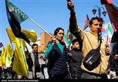 مراسم عزاداری چهلمین روز شهادت رهبر انقلاب در تهران - 1