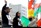 مراسم عزاداری چهلمین روز شهادت رهبر انقلاب در تهران - 1