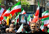 مراسم عزاداری چهلمین روز شهادت رهبر انقلاب در تهران - 1