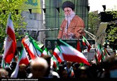 مراسم عزاداری چهلمین روز شهادت رهبر انقلاب در تهران - 1