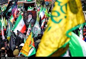 مراسم عزاداری چهلمین روز شهادت رهبر انقلاب در تهران - 1