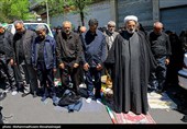 مراسم عزاداری چهلمین روز شهادت رهبر انقلاب در تهران - 1