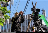 مراسم عزاداری چهلمین روز شهادت رهبر انقلاب در تهران - 1