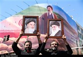 مراسم عزاداری چهلمین روز شهادت رهبر انقلاب در تهران - 2