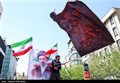 مراسم عزاداری چهلمین روز شهادت رهبر انقلاب در تهران - 2