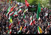 مراسم عزاداری چهلمین روز شهادت رهبر انقلاب در تهران - 2