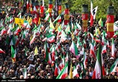 مراسم عزاداری چهلمین روز شهادت رهبر انقلاب در تهران - 2