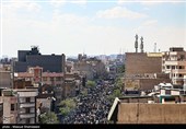 مراسم عزاداری چهلمین روز شهادت رهبر انقلاب در تهران - 2
