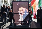 مراسم عزاداری چهلمین روز شهادت رهبر انقلاب در تهران - 2