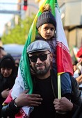 مراسم عزاداری چهلمین روز شهادت رهبر انقلاب در تهران - 3