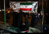 مراسم عزاداری چهلمین روز شهادت رهبر انقلاب در تهران - 3
