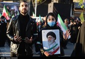 مراسم عزاداری چهلمین روز شهادت رهبر انقلاب در تهران - 3