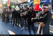 مراسم عزاداری چهلمین روز شهادت رهبر انقلاب در تهران -4