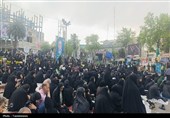 ندبه‌خوانی مردم گرگان در آغاز چله دوم مقاومت و حماسه+عکس