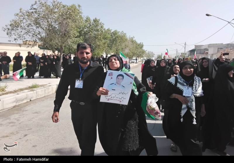 حمله اسرائیل به ایران , تشییع شهدا , اخبار دشتستان , 