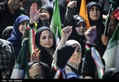 اجتماع مردم شیراز در حمایت از رهبری و نیروهای مسلح