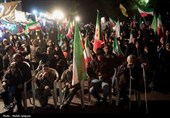 چهل و سومین حماسه خیابان/حضور اصفهانی‌ها در زیر باران بهاری+فیلم