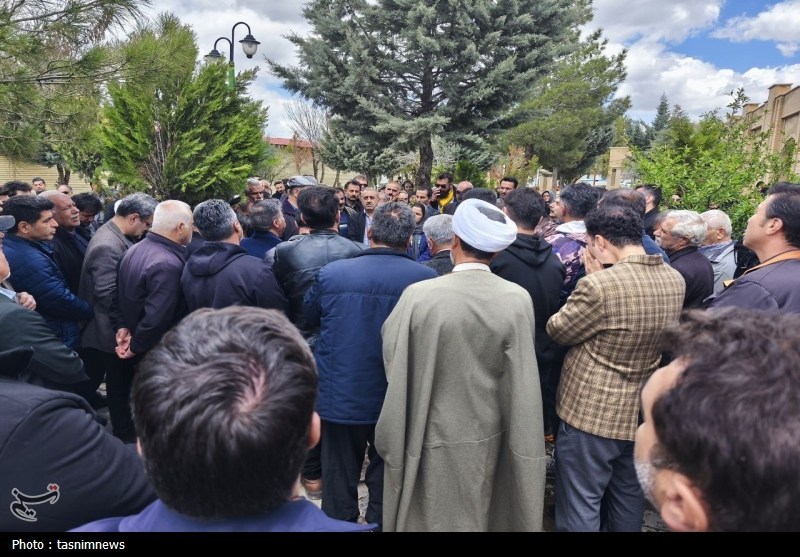 سنندج میزبان وداعی تلخ؛ تشییع شهید مرزبان