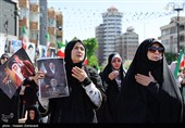 تجمع مردمی «مکتب شهادت» همزمان با سالروز شهادت امام جعفر صادق(ع) در میدان جمهوری اسلامی