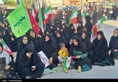 حماسه عزاداران دهدشت در سوگ امام ششم شیعیان