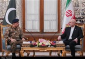 دیدار فرمانده ارتش پاکستان با محمدباقر قالیباف