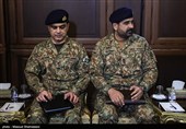 دیدار فرمانده ارتش پاکستان با رئیس جمهور