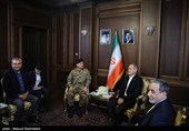 دیدار فرمانده ارتش پاکستان با رئیس جمهور