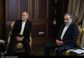 دیدار فرمانده ارتش پاکستان با رئیس جمهور