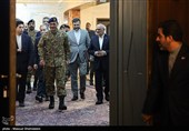 دیدار فرمانده ارتش پاکستان با رئیس جمهور