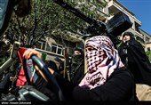 Mass Gathering of Girls Held in Tehran in Support of Islamic Republic